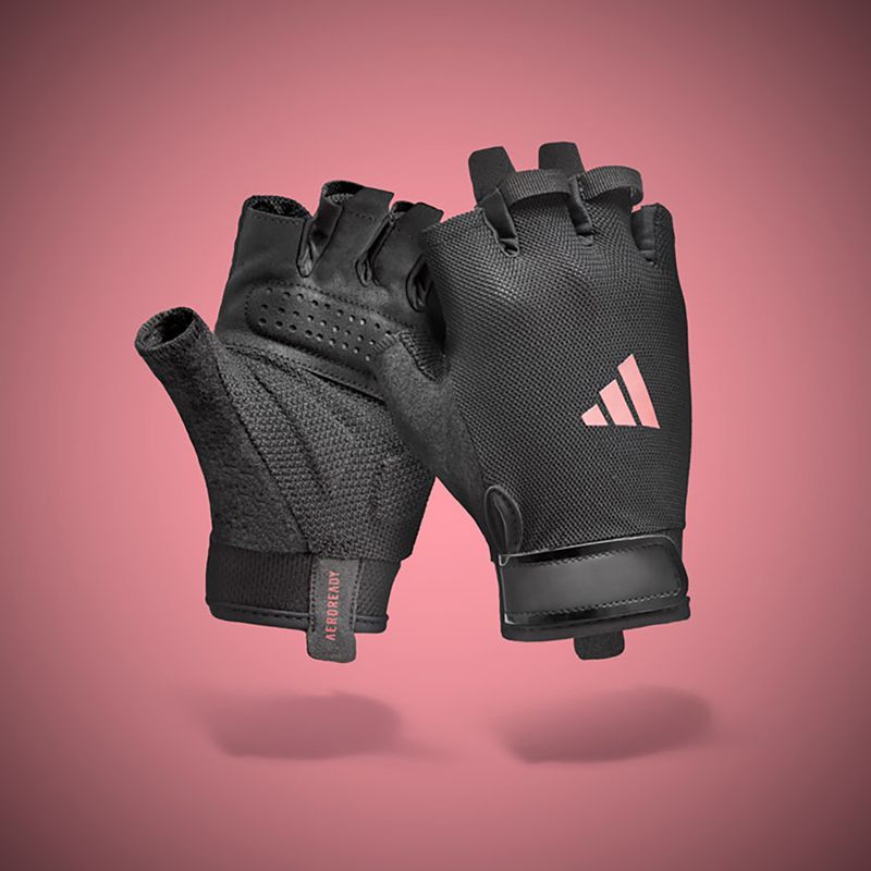Guanti da allenamento adidas Essential Training pink 9