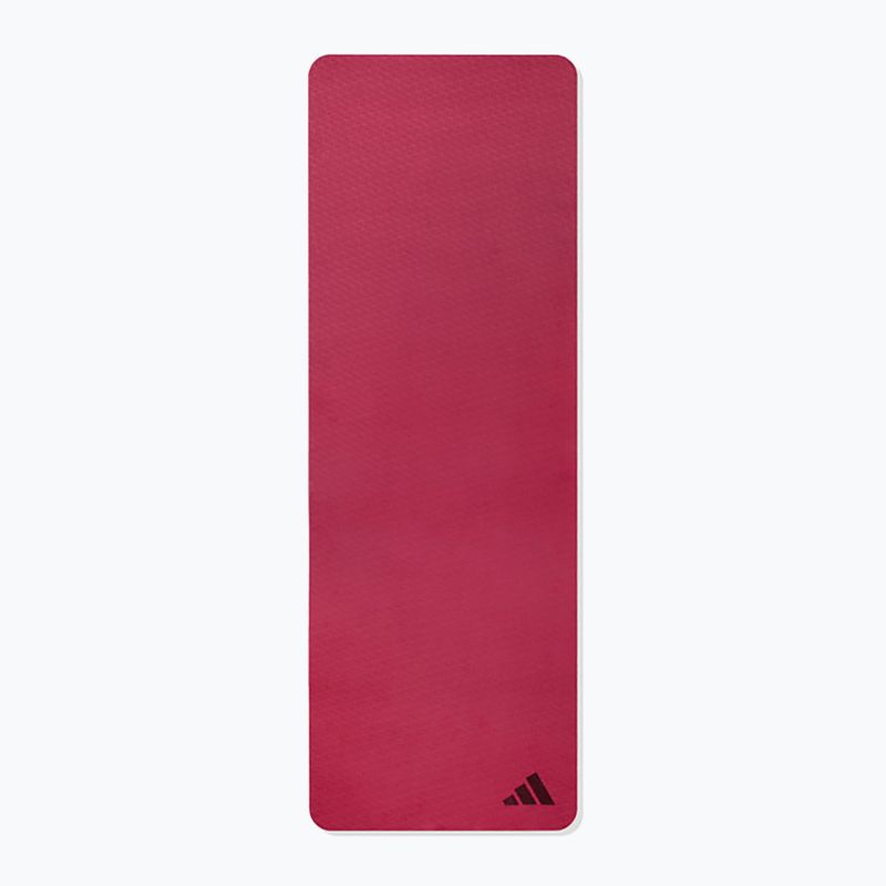 Tappetino fitness adidas Yoga 4 mm collegiale bordeaux