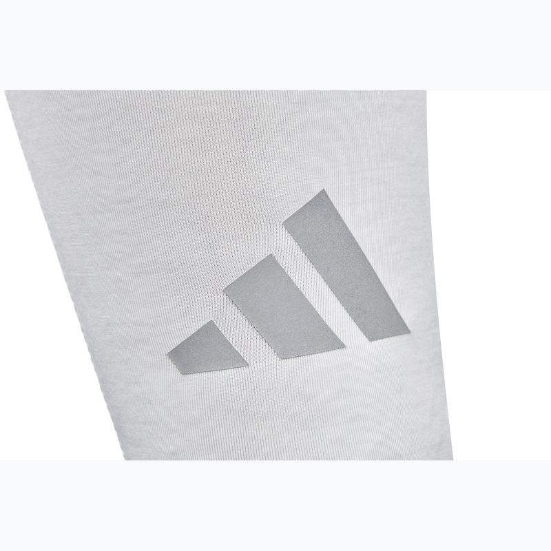 Adidas Aeroready Compression gamba polpaccio bianco 3