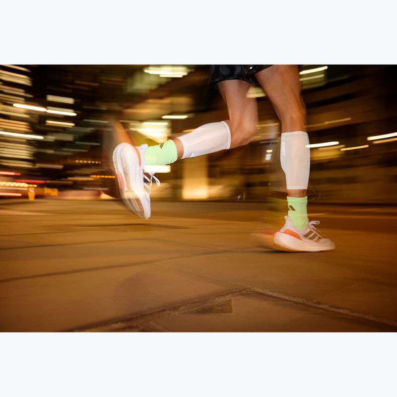 Adidas Aeroready Compression gamba polpaccio bianco 8