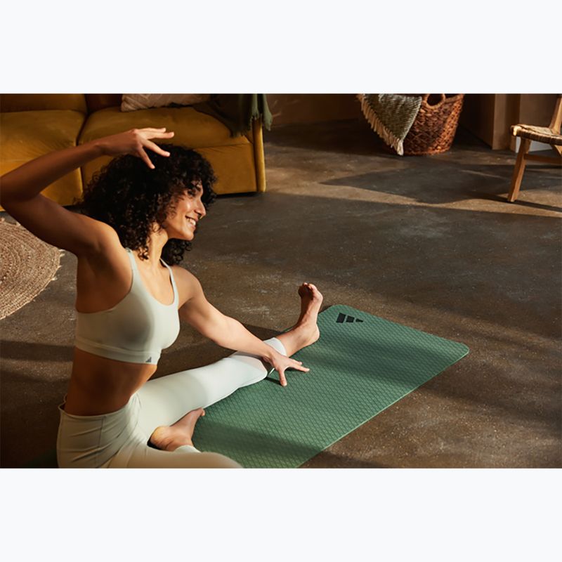 Tappetino fitness adidas Yoga 6 mm legend ivy 8