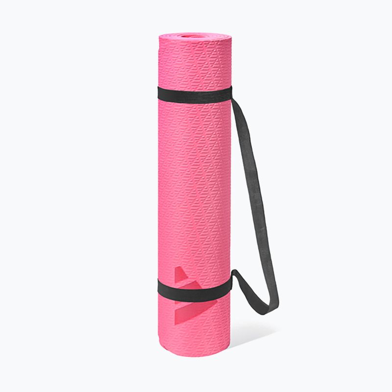 Tappetino fitness adidas Yoga 6 mm pink fusion 6