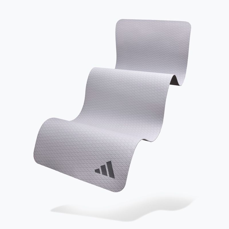 Tappetino fitness adidas Yoga 6 mm silver/violet 5