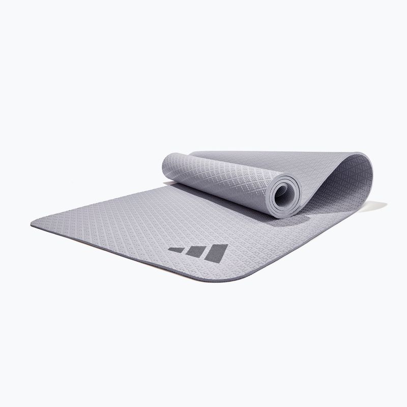 Tappetino fitness adidas Yoga 6 mm silver/violet 6