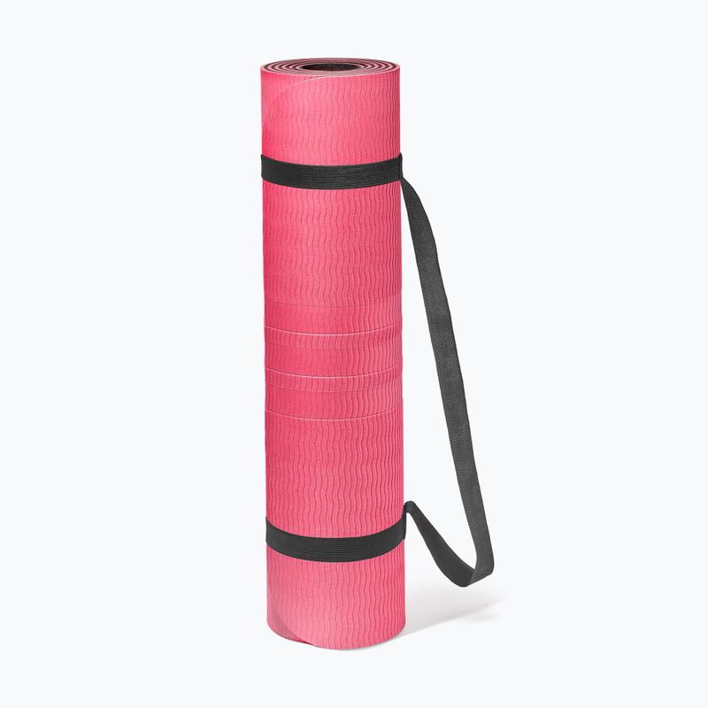 Tappetino da yoga adidas Double Sided Yoga pink fusion 7