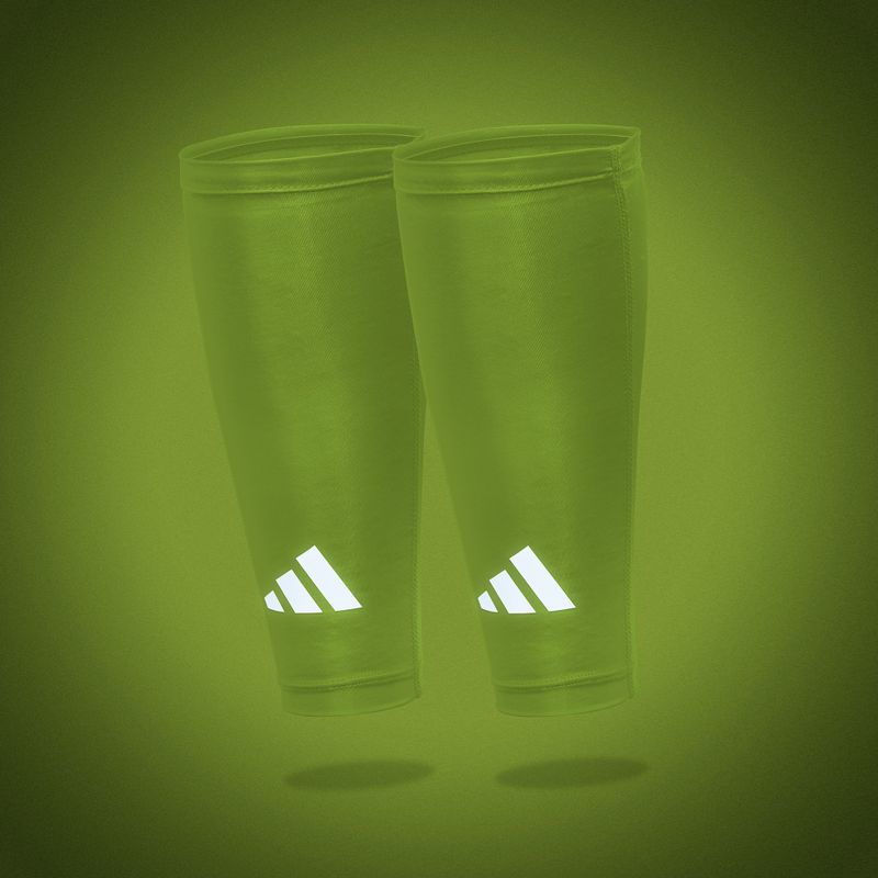 Fasce compressive per polpacci adidas Climacool Compression Calf Sleeves lucid lemon 7