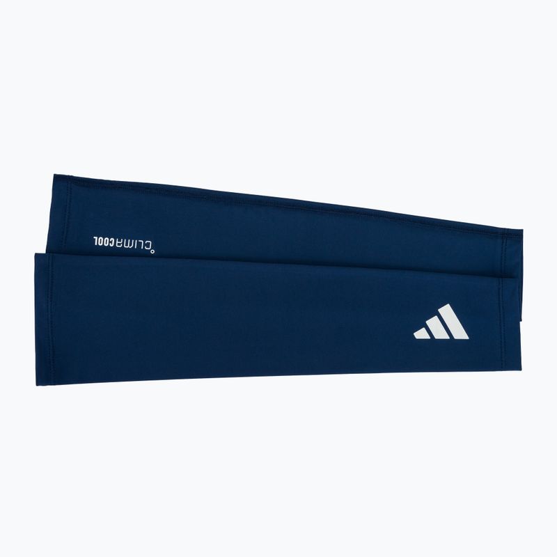 Manicotti compressivi Adidas Aeroready Compression Arm Sleeves navy 4