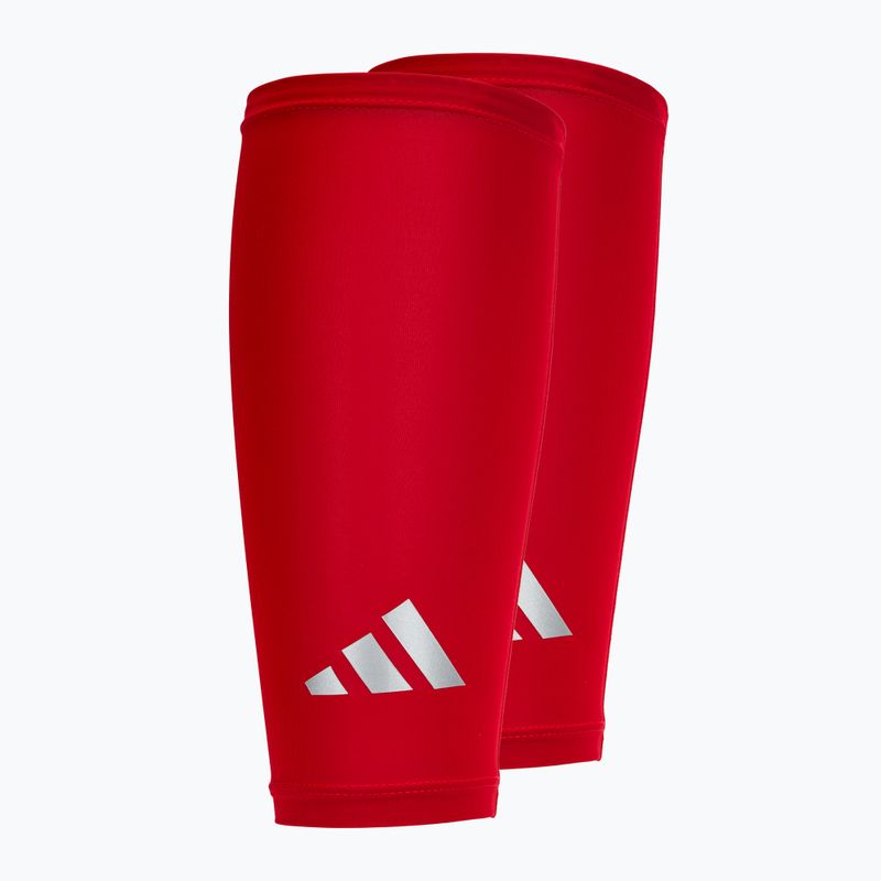 Fasce compressive per polpacci adidas Climacool Compression Calf Sleeves true red
