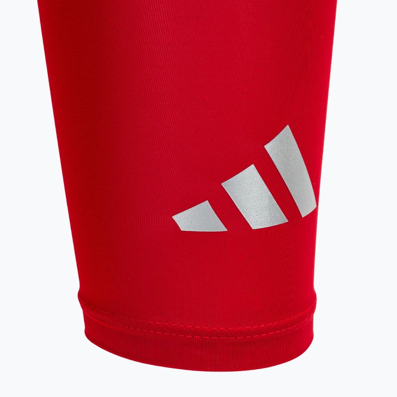 Fasce compressive per polpacci adidas Climacool Compression Calf Sleeves true red 3