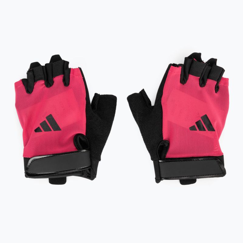 Guanti da allenamento adidas Essential Training pink mesh 2
