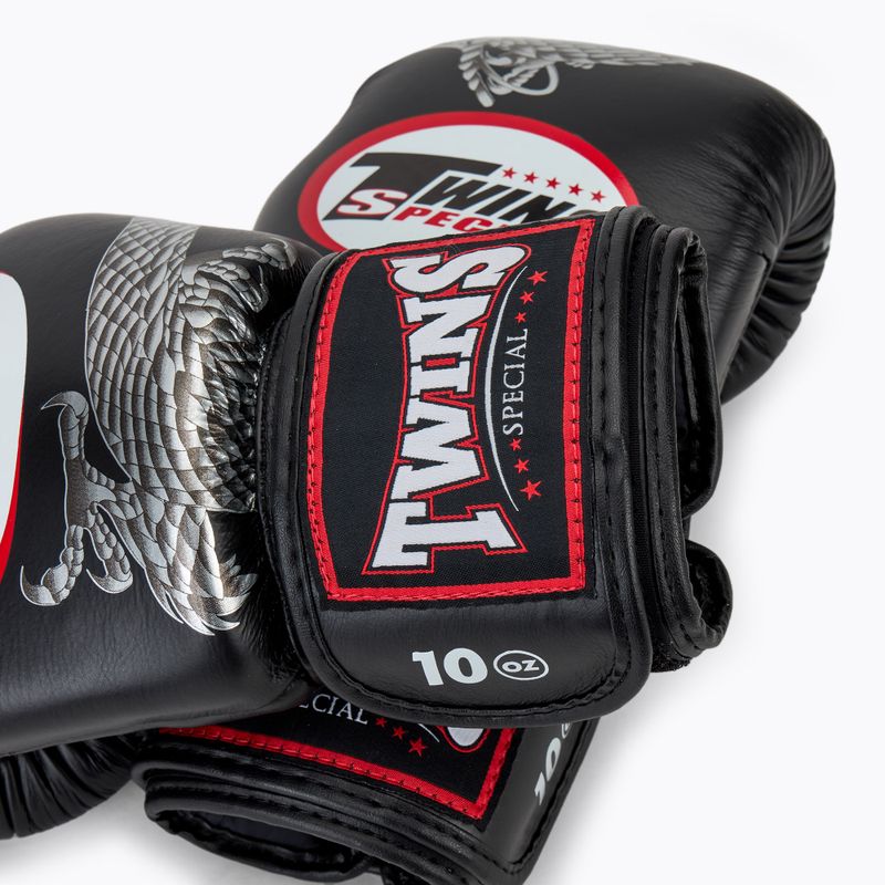 Guantoni da boxe Twins Special FBGVL3-23 Dragon argento 5