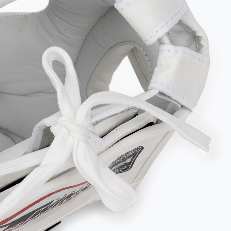 Casco da boxe Twins Special Sparring bianco 6