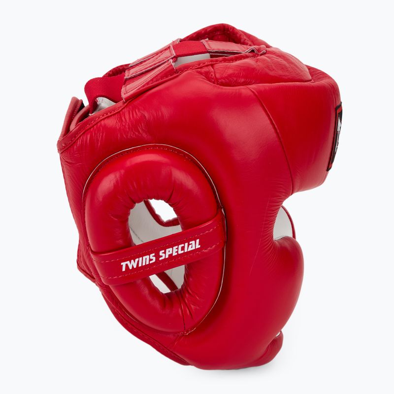 Casco da boxe Twins Special HGL6 rosso 2
