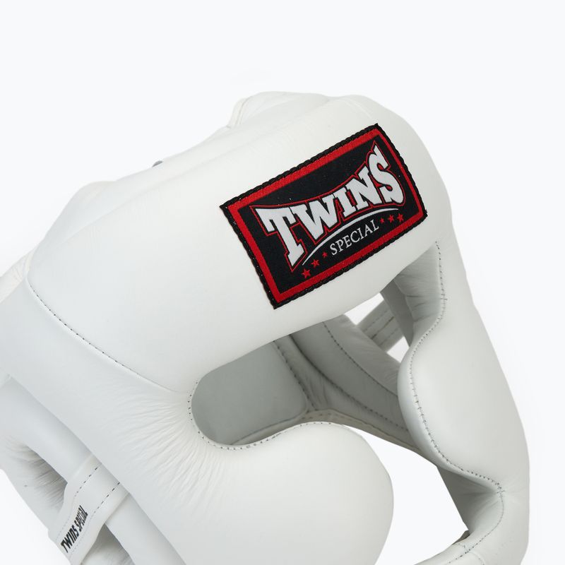 Casco da boxe Twins Special HGL6 bianco 4