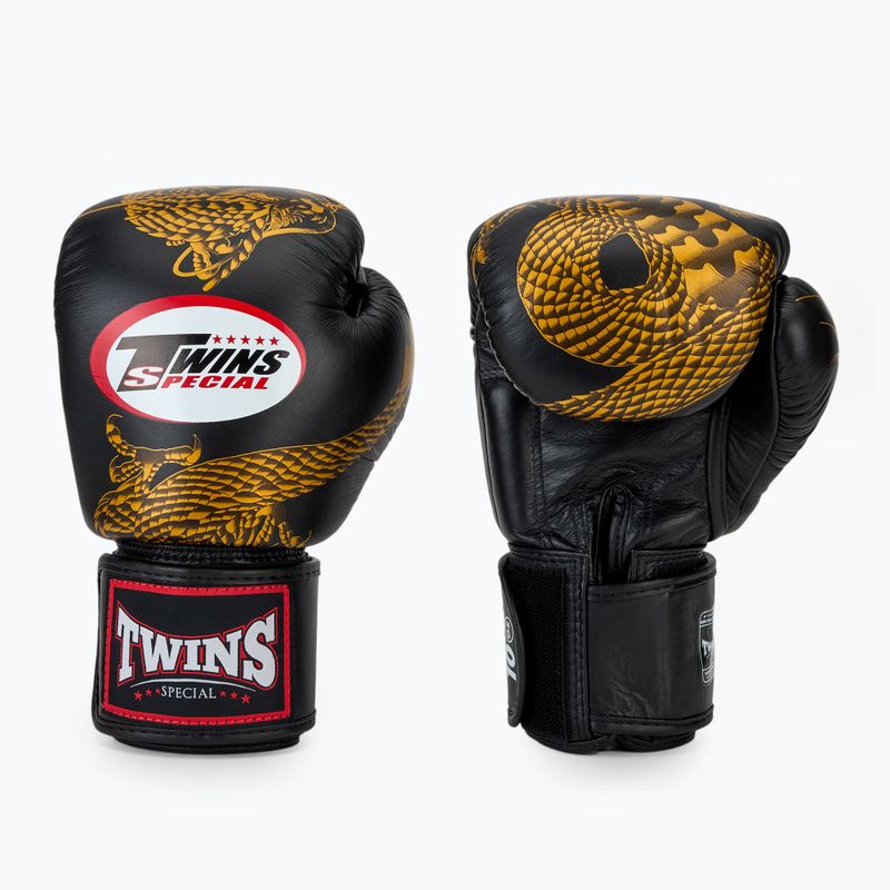 Twins Special FBGVL3-23 Guantoni da boxe Dragon oro 3