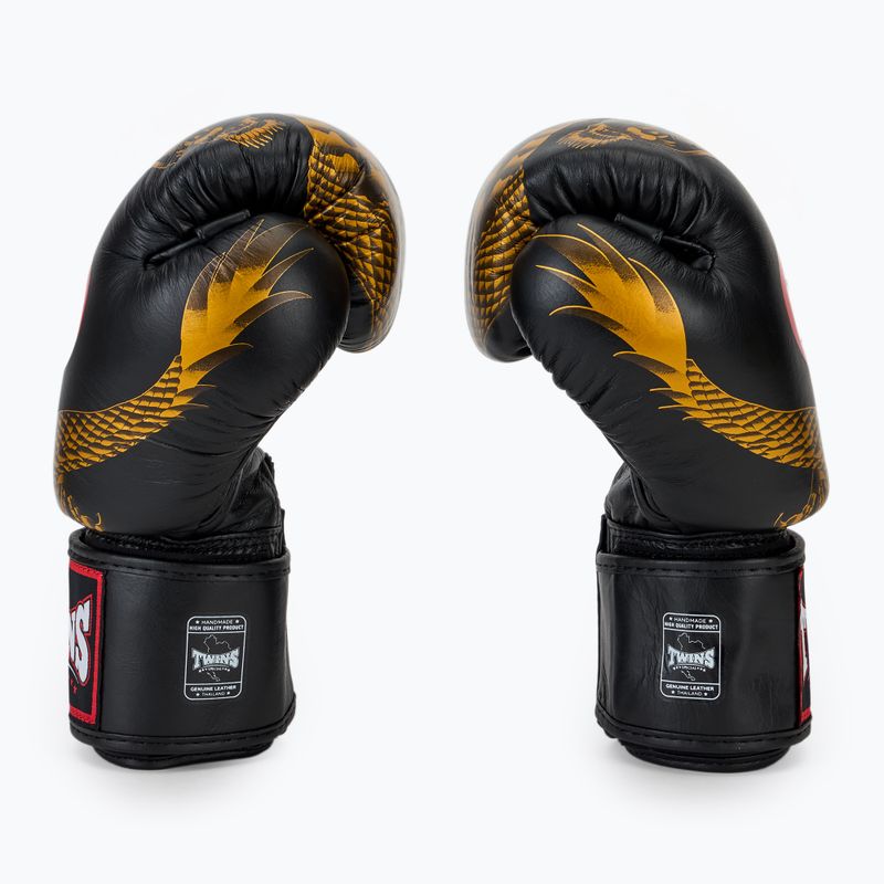 Twins Special FBGVL3-23 Guantoni da boxe Dragon oro 4