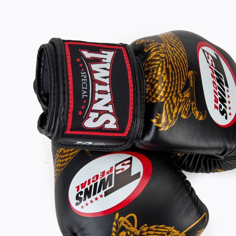 Twins Special FBGVL3-23 Guantoni da boxe Dragon oro 5