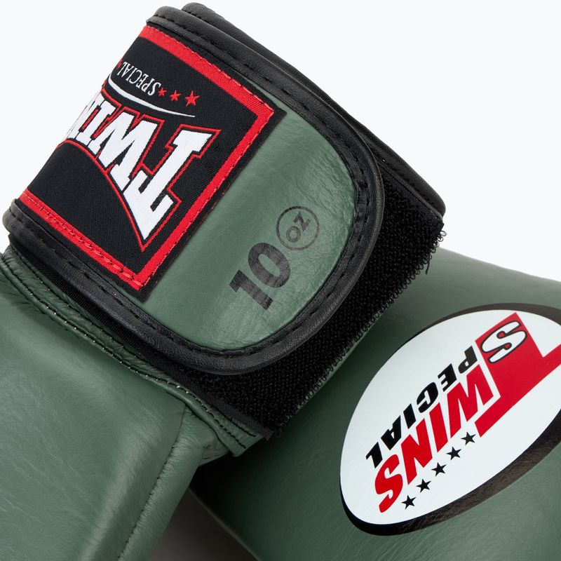 Guanti da boxe Twins Special BGVL3 oliva 5