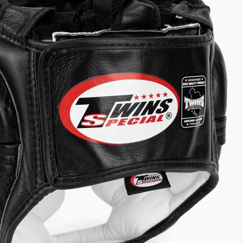 Casco da boxe Twins Special Sparring nero 5
