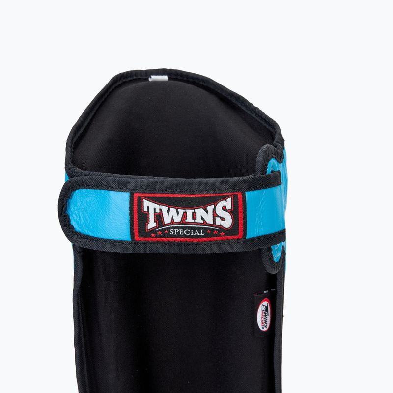 Protezioni per tibia e piede Twins Special SGL10 di colore azzurro 6