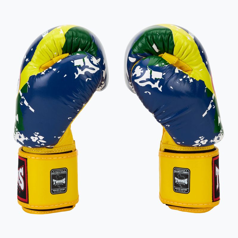 Twins Special FBGVL3-44 Guantoni da boxe Brasil giallo/rosso/blu 4