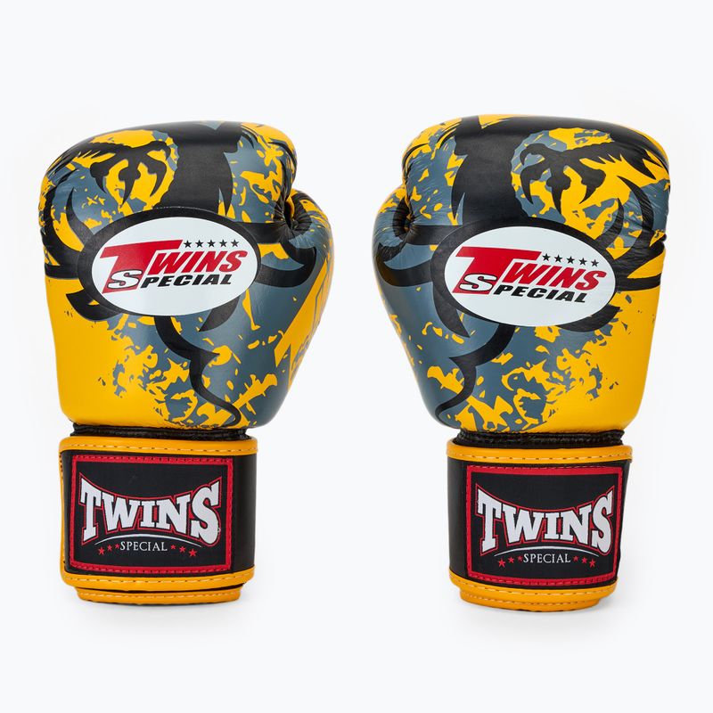 Guanti da boxe Twins Special FBGVL3-36 verde