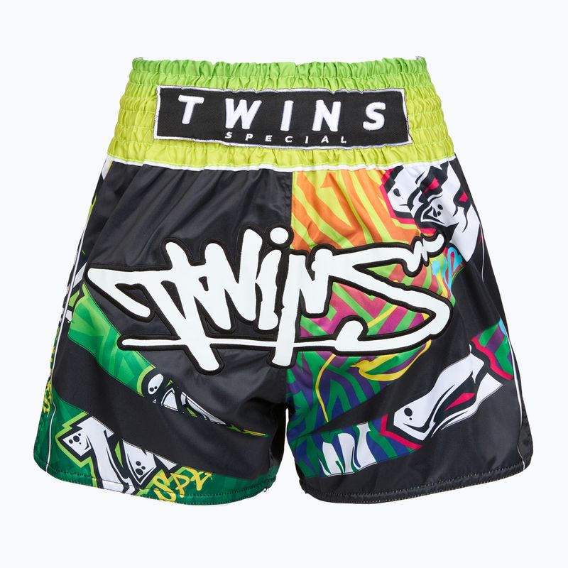 Pantaloncini da allenamento Twins Special Muay Thai Twins Graffiti graffiti