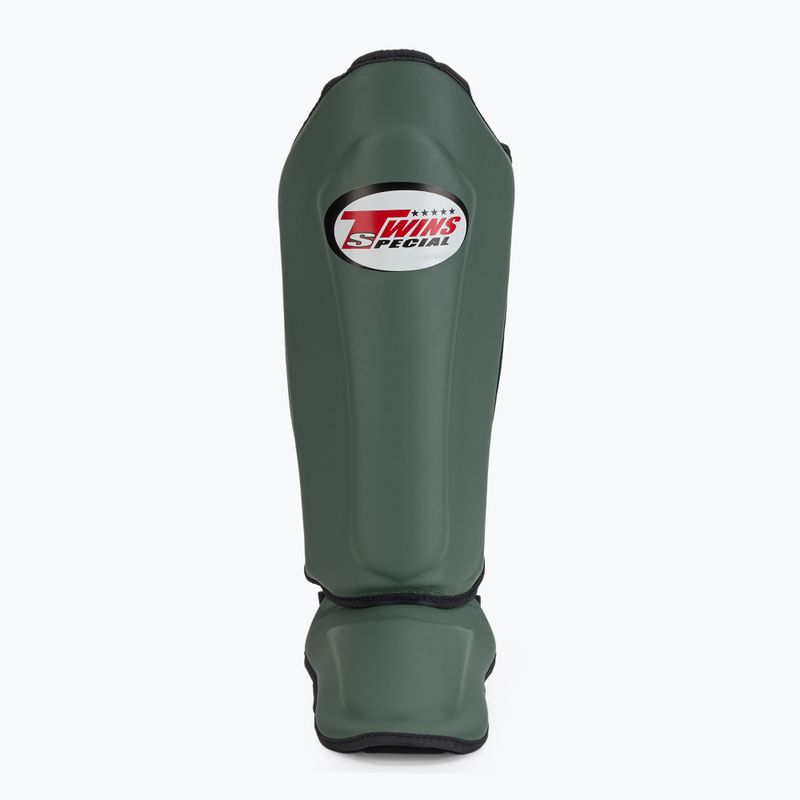 Protezioni per tibia e piede in oliva Twins Special SGS10 4