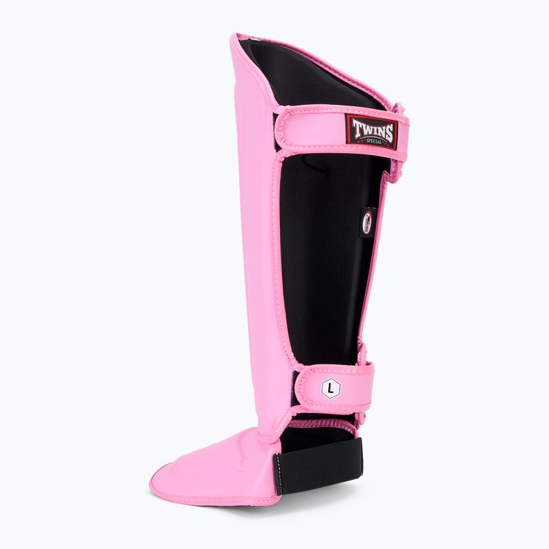 Protezioni per tibia e piede rosa Twins Special SGS10 3