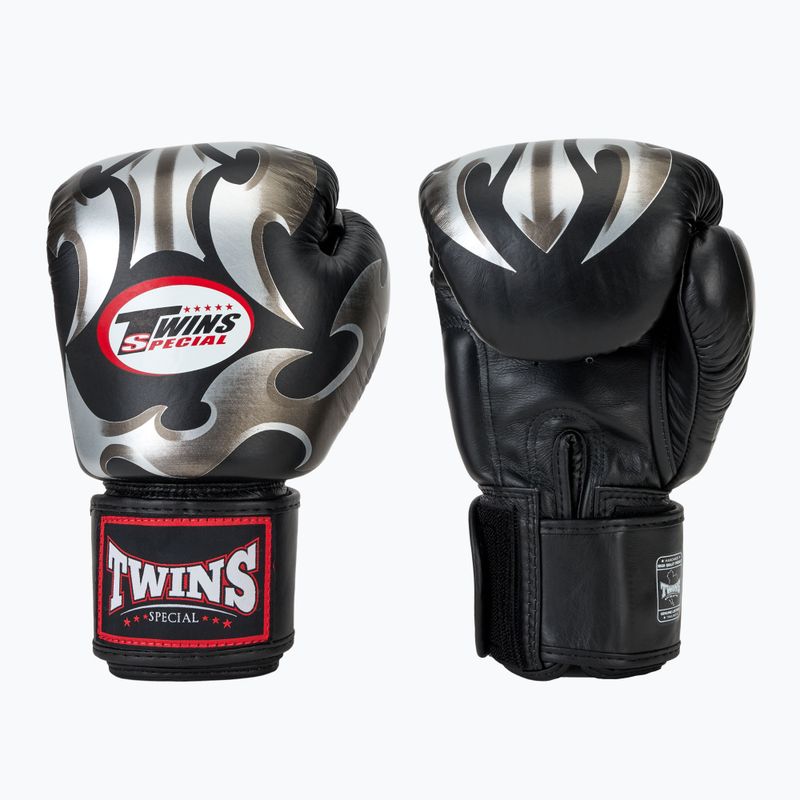 Guantoni da boxe Twins Special FBGVL3-22 argento 3