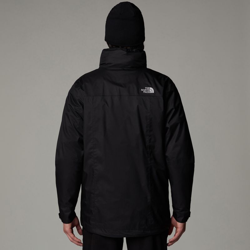 Giacca 3in1 da uomo The North Face Evolve II Triclimate nera 3