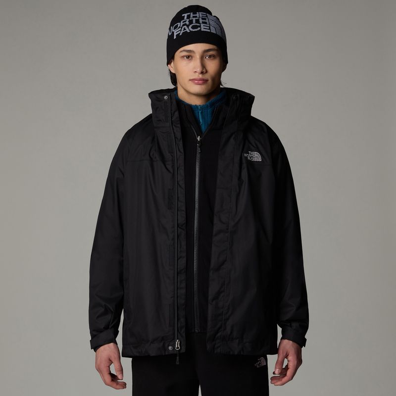 Giacca 3in1 da uomo The North Face Evolve II Triclimate nera 4