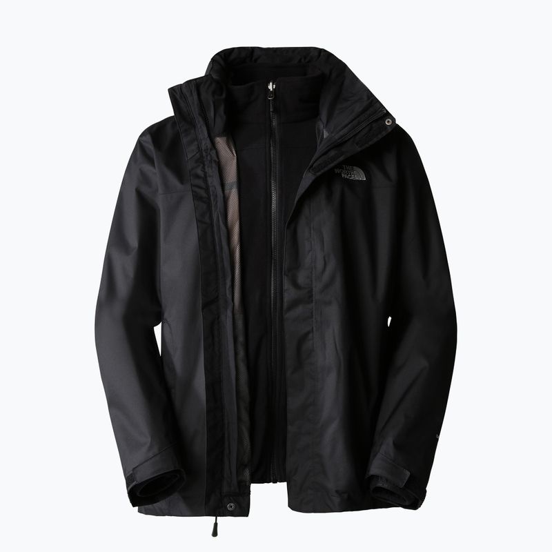 Giacca 3in1 da uomo The North Face Evolve II Triclimate nera 8