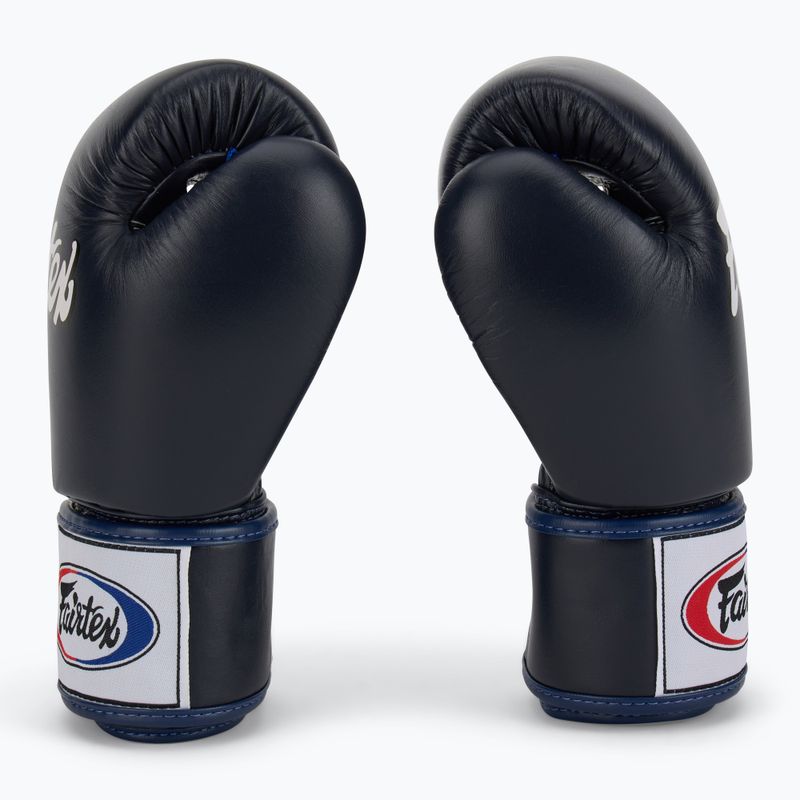 Guanti da boxe blu Fairtex Universal "Tight-Fit" Design 4