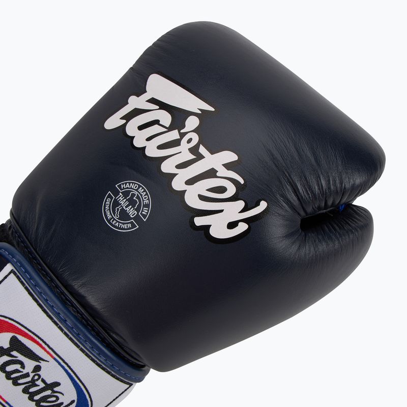 Guanti da boxe blu Fairtex Universal "Tight-Fit" Design 5