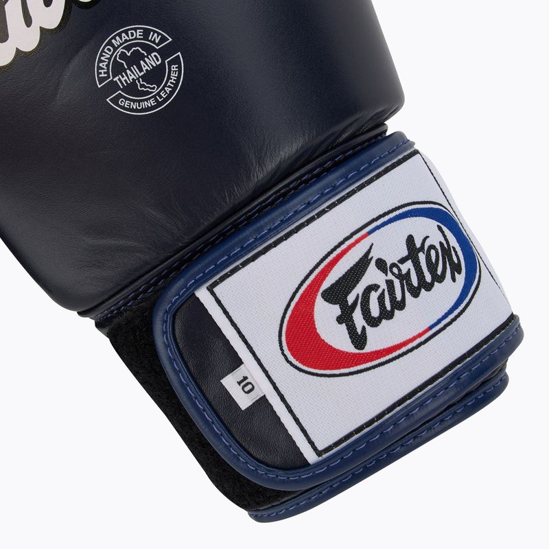 Guanti da boxe blu Fairtex Universal "Tight-Fit" Design 6