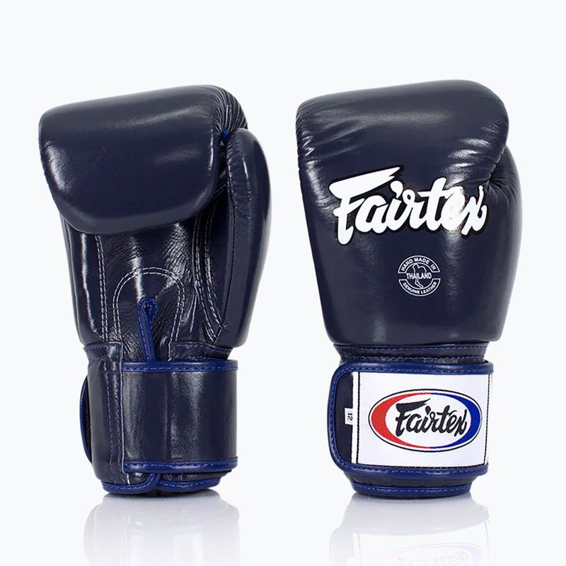 Guanti da boxe blu Fairtex Universal "Tight-Fit" Design 7