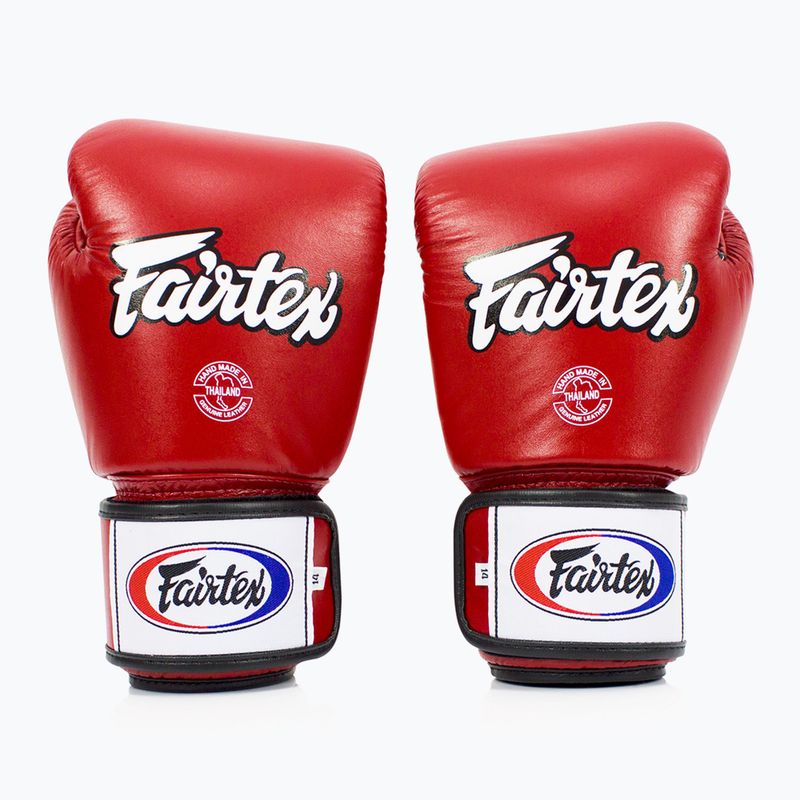 Fairtex Universal Guanti da boxe rossi traspiranti