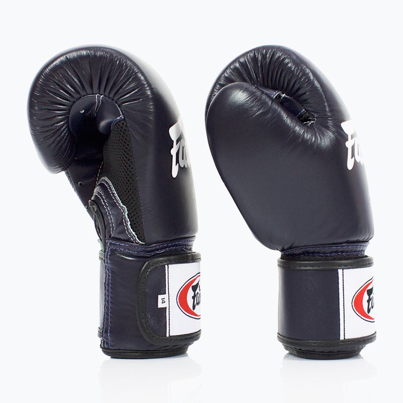 Guanti da boxe Fairtex Universal traspiranti blu 3