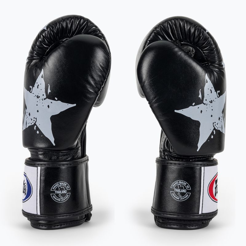 Guanti da boxe Fairtex "Tight-Fit" Design-Nation Prints Collection nero 4