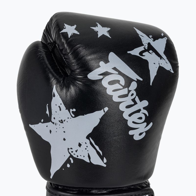 Guanti da boxe Fairtex "Tight-Fit" Design-Nation Prints Collection nero 5