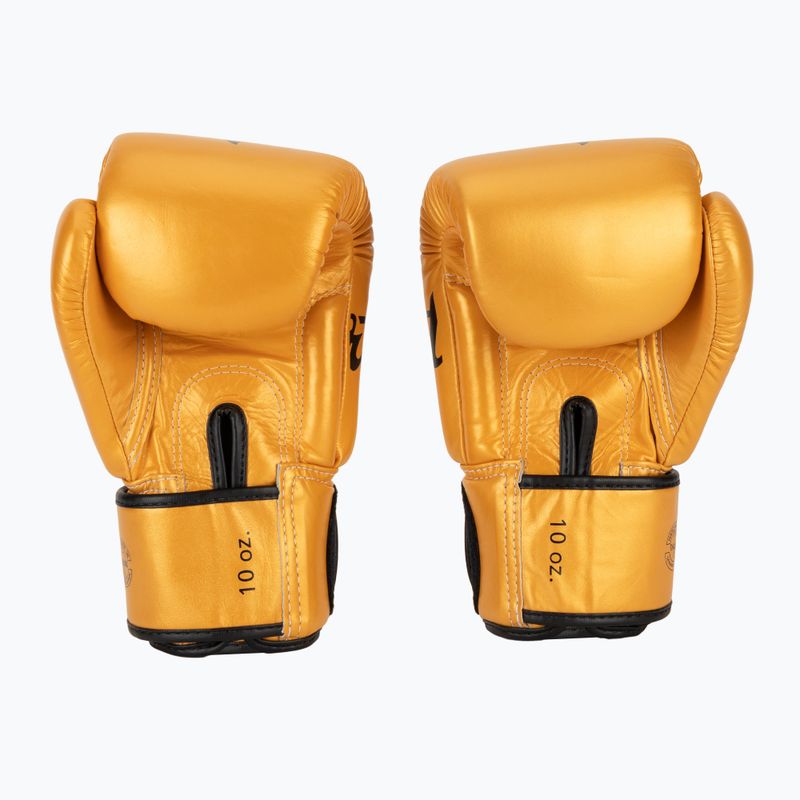 Fairtex Universal "Tight-Fit" Design Guantoni da boxe Falcon oro 3