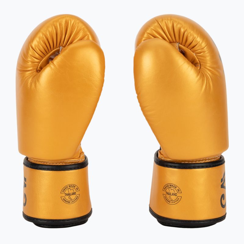 Fairtex Universal "Tight-Fit" Design Guantoni da boxe Falcon oro 4