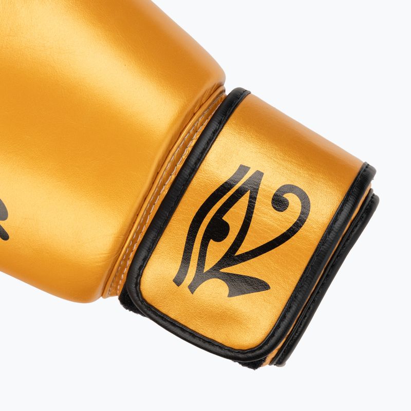 Fairtex Universal "Tight-Fit" Design Guantoni da boxe Falcon oro 6