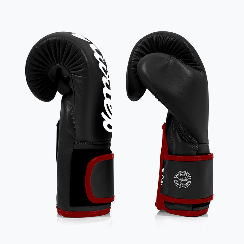 Guanti a piedi nudi in microfibra Fairtex, nero 3