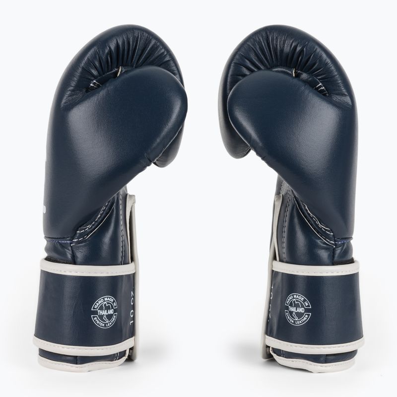 Guanti Fairtex in microfibra blu a dita nude 4