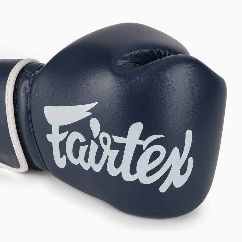 Guanti Fairtex in microfibra blu a dita nude 5