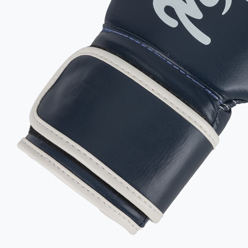 Guanti Fairtex in microfibra blu a dita nude 6