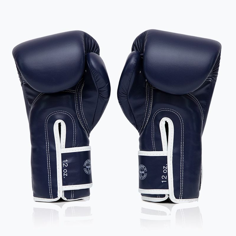 Guanti Fairtex in microfibra blu a dita nude 2
