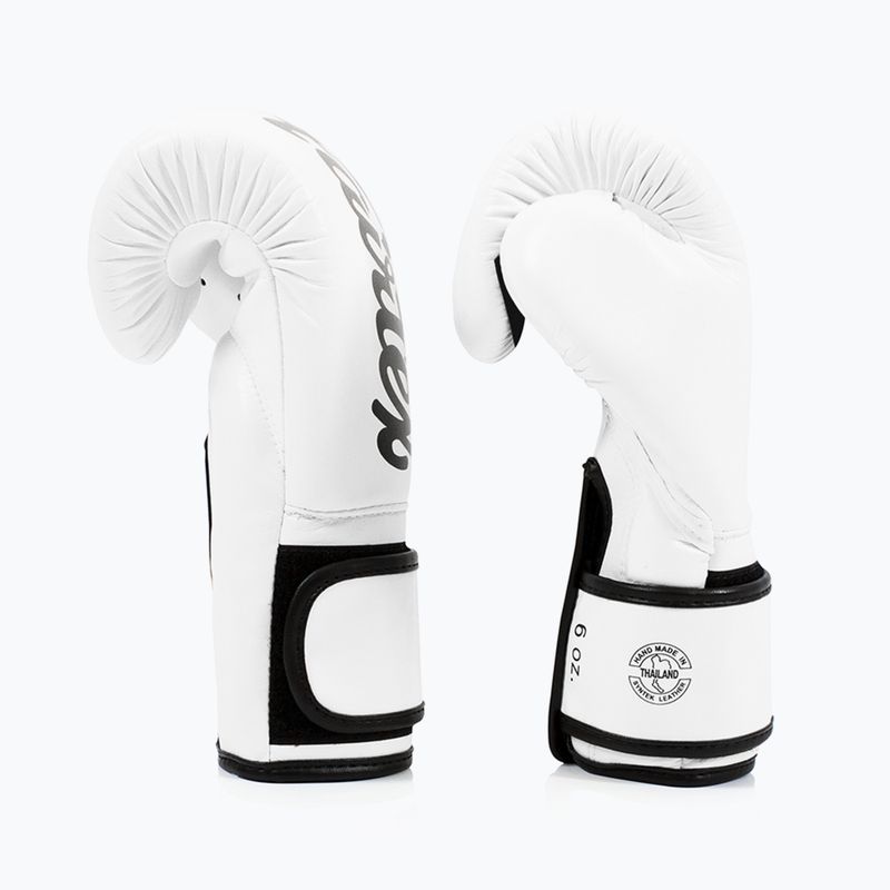 Guanti a piedi nudi in microfibra Fairtex, bianco 3